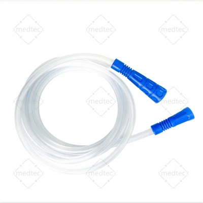Lopital PVC Yankauer Ide ak Tib